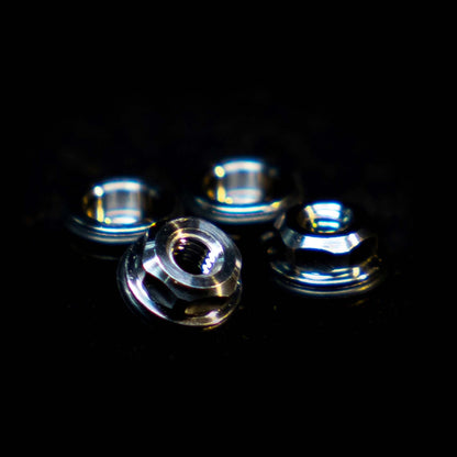 ARKEDGE SN Titanium Wheel Lock Nut M2 4pcs For 1/24 Drift RC