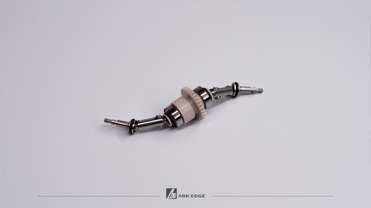 AE24X OP - Metal Shock Tower 2.0 / Metal Gear Box / CVD Straight Axle Set