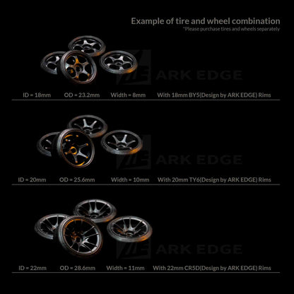 ARKEDGE 1/24 Scale RWD DRIFT RC Rim