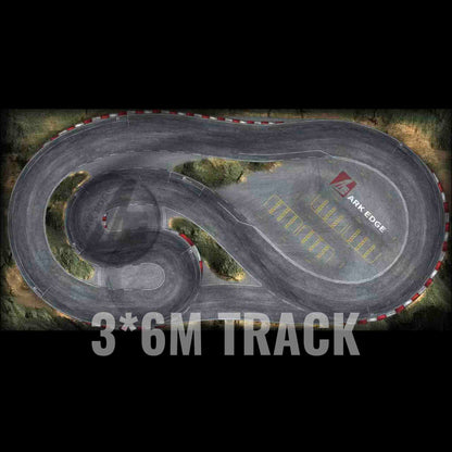 ARKEDGE A-TILE 1/24 RWD Drift RC Track  - 3x6 meter / 10x20 ft