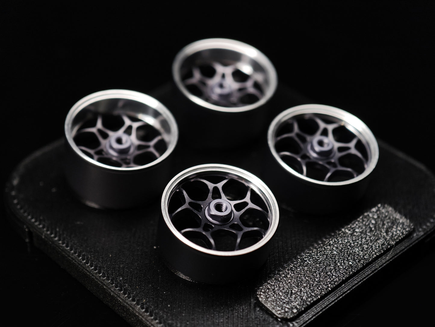 Ark Edge Elite Chrome Wheel Hub EC DL-01 - Grey