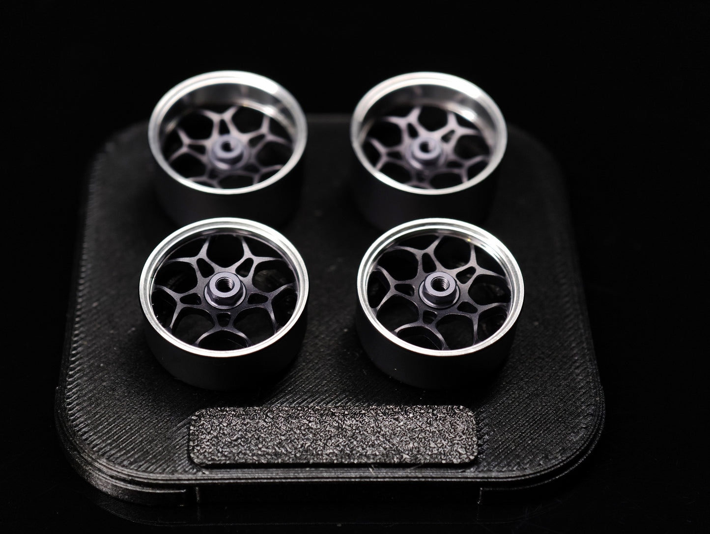 Ark Edge Elite Chrome Wheel Hub EC DL-01 - Grey