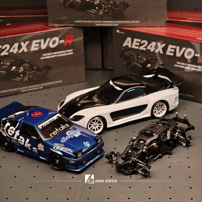 ARKEDGE AE24X EVO-R 1/24 SCALE RWD RC DRIFT CHASSIS[Pre-Assembled]