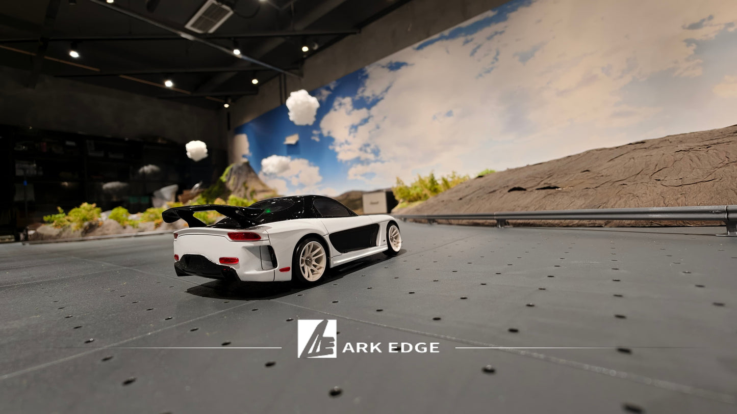 ARKEDGE A-TILE TYPE-A Modular Drift Track Surface for 1/24 Scale RWD RC (70 pcs)