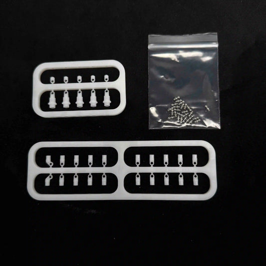 AE24X - Full Car Ball End Set [White for LE ONLY]